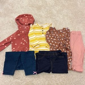 SOlD: Girl 6 month bundle fall boho